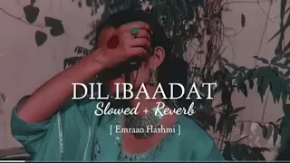 Dil Ibadat [ Slowed & Reverb ] K.K !! iamaadityamishra