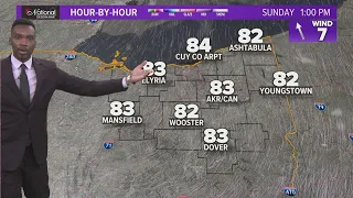 Northeast Ohio weather forecast: Warm-up continues on Sunday