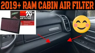Ram 1500 Cabin Air Filter Replacement (2019+)