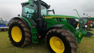 2023 John Deere 6R 185 6.8 Litre 6-Cyl Diesel Tractor (204 / 234 HP) Farol