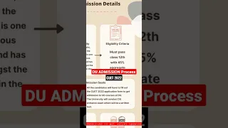 DU Admissions 2022 Complete Process in One Video#shorts#delhiuniversity