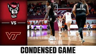 NC State vs. Virginia Tech Condensed Game | 2022-23 ACC Women’s Basketball