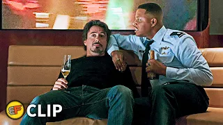 Tony Stark & Rhodey - "Wheels up, Rock and Roll" Scene | Iron Man (2008) Movie Clip HD 4K