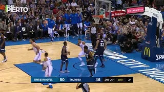 Minnesota Timberwolves vs Oklahoma City Thunder - Full Highlights | Oct 22 | 2017-18 NBA season