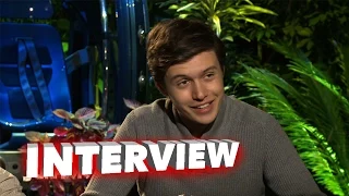 Jurasic World: Nick Robinson & Ty Simpkins Exclusive Interview | ScreenSlam