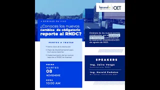 ¿Conoces los nuevos cambios de obligatorio reporte al RNDC  20221108 100147 Grabación de la reunión