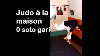 JUDO à la maison O SOTO GARI solo drills at home