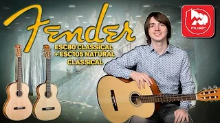 FENDER ESC105 (4/4)  + FENDER ESC80 (3/4)   - доступные классические гитары