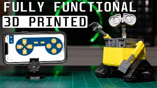 DIY WALL-E Robot (Fully Functional)
