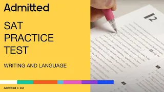 SAT Practice Test | Writing and Language