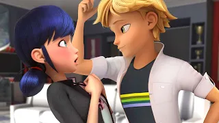 TOP 6 MOMENTS ADRIEN FLIRTED WITH MARINETTE!! 🔥❤️