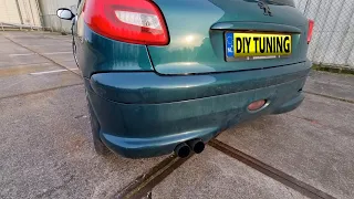 Peugeot 206 2.0 HDI Open Exhaust