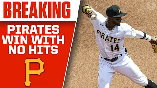 Pirates SURVIVE With NO HIT To Beat Reds | SIXTH Time This Has EVER Happened | CBS Sports HQ