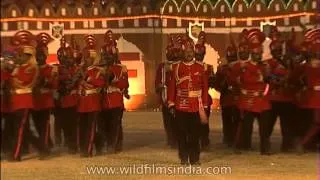 India's Border Security Force unit marching forward with pride and honour