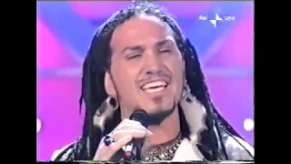 Festival Di Sanremo 2001 Esordio Moses "Maggie" 1° serata Giovedì