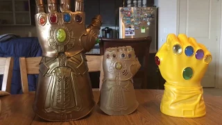 Hasbro's Marvel Legends Series Infinity Gauntlet Review & Comparison