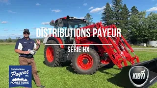 Distributions Payeur tracteur Kioti série HX