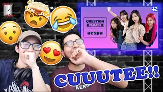 Hello82 | Question Parade w/ aespa 💥 When Your Best Friends Are Next Level 💥 | NSD REACTION