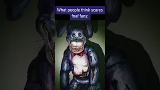 WHAT ACTUALLY SCARES FNAF FANS | Five Nights at Freddy's MEME