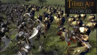 Third Age: Total War (Reforged) - CHAOS IN THE IRON HILLS (Battle Replay)