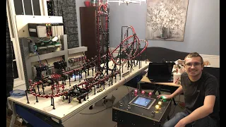 Project Infinity: Model Roller Coaster with Advanced PLC Safety Control System