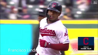 Indians Home Runs 2018