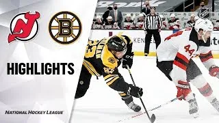 NHL Highlights | Devils @ Bruins 3/28/21