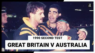 Great Britain v Australia | 1990 Second Test | Full Match Replay | NRL Throwback