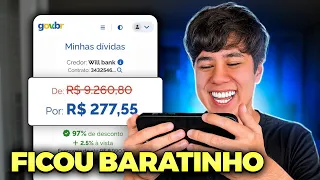 QUITANDO DÍVIDAS COM 97% DE DESCONTO! COMO USAR O DESENROLA BRASIL