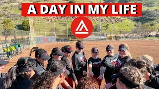 A DAY IN MY LIFE - D2 COLLEGE SOFTBALL PLAYER