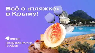 Всё, что вы хотели знать о «пляжке» в Крыму в 2023 г. Эфир проекта «Открывай Россию с Алеан»