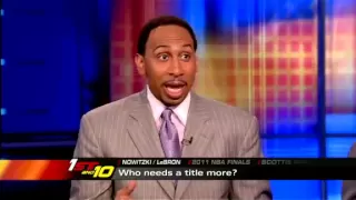 Stephen A. Smith vs. Skip: Who needs a title is Lebron or Dirk