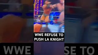 WWE REFUSE TO PUSH LA KNIGHT #smackdown