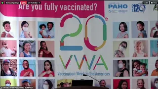 Lancement régional de la Semaine de la vaccination dans les Amériques 2022