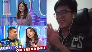 Lucu, Gemesin, Komersil Parah! Reyza "Sesuatu" | Audition 1 | Indonesian Idol 2023 | REAKSI