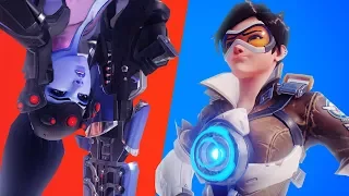 ГЕРОИ vs АНТИ ГЕРОИ [OVERWATCH ДУЭЛИ]