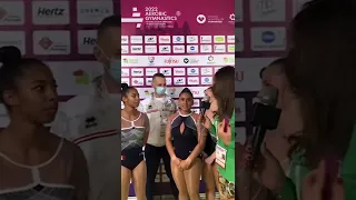 Interview:  France Trio - 2022 Aerobic Gymnastics World Championship