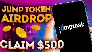 Best token [ passive income ] JMPT Airdrop 500$ / JumpTask NEW