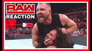 Dean Ambrose Turns Heel Reaction - Attacks Seth Rollins | WWE Raw October 22nd 2018