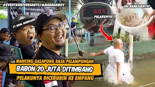 EDAN😱! BANG ADUL DITANTANG NARIK 200 EKOR IKAN MAS DI GALAPUNG BASS FISHING! SPECTRE MANYALA BRODI🔥