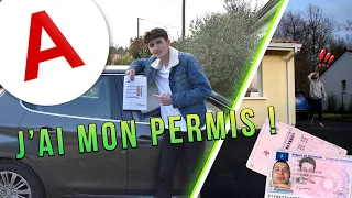 J'ANNONCE À MES PROCHES QUE J'AI EU LE PERMIS ! (ils sont choqués)