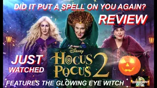 HOCUS POCUS 2 DISNEY+ CHANNEL REVIEW & RANT Bette Midler Sarah Jessica Parker Kathy Najimy