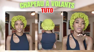 Tuto comment crocheter un chapeau à volants facilement