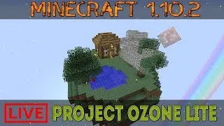 ►Стрим Minecraft Project Ozone Lite На Сервере◄