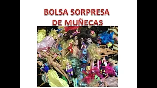 ABRIENDO UNA BOLSA DE MUÑECAS SORPRESA.