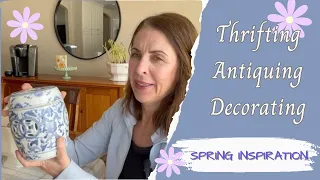 SHOP WITH ME// ANTIQUES//THRIFT HAUL//STYLING//PLANTS #thrifthaul #shopwithme #vlog #vermontlife