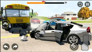 Massive Spike Strip Pileup Crashes #5 – BeamNG Drive | CrashBoomPunk