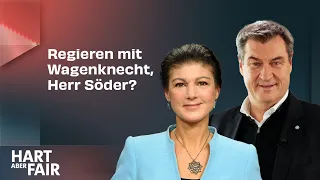 Markus Söder im Interview über Wagenknecht und Merz | hart aber fair