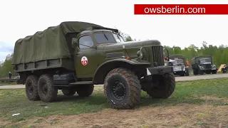 Review & Drive | Old Soviet ( Russia ) Military Truck ZIL-157