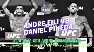 Andre Fili vs. Daniel Pineda Preview / 🔑 to Victory / Betting Line Reveal + Analysis